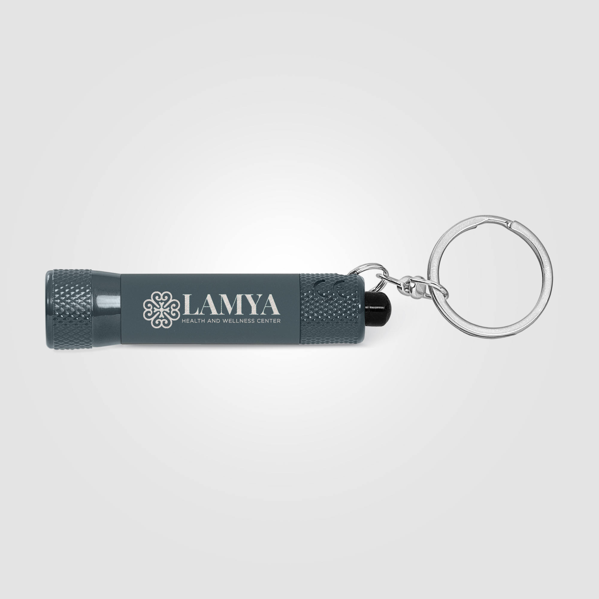 Lampe porte-clés personnalisée Chroma Softy Bleu marine